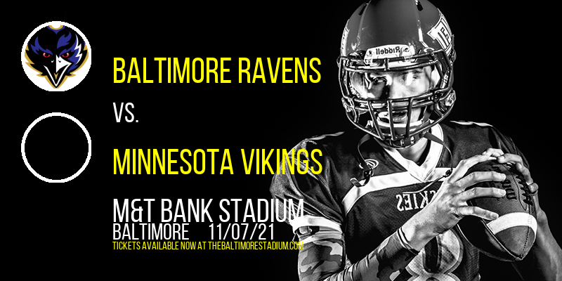 Baltimore Ravens vs. Minnesota Vikings at M&T Bank Stadium